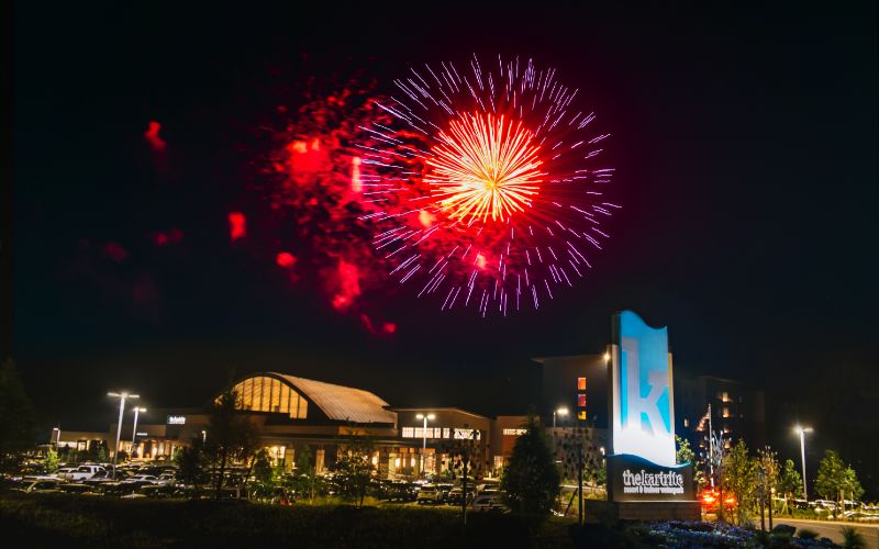 Fireworks at 9pm Front of Resort - The Kartrite