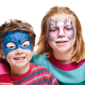 Superhero Face Painting